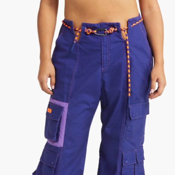 adidas Ivy Park Twill Cargo Pants Size 1X - Picture 5 of 7